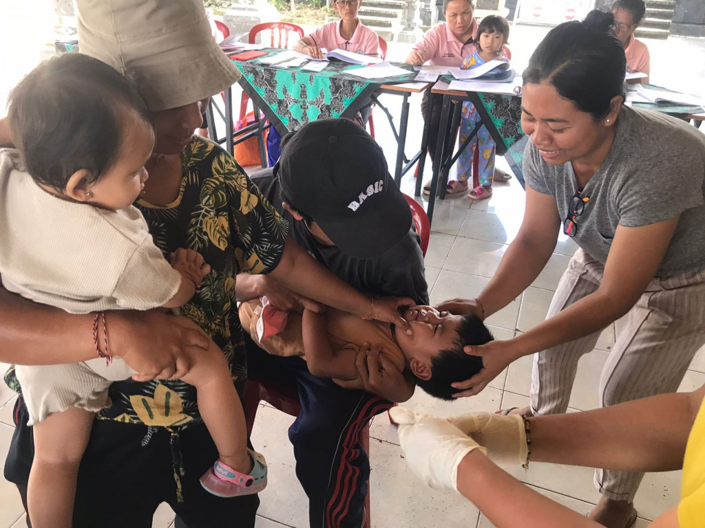 Pelaksanaan Posyandu Balita Banjar Karangenjung Shanti - 15 Agustus 2024